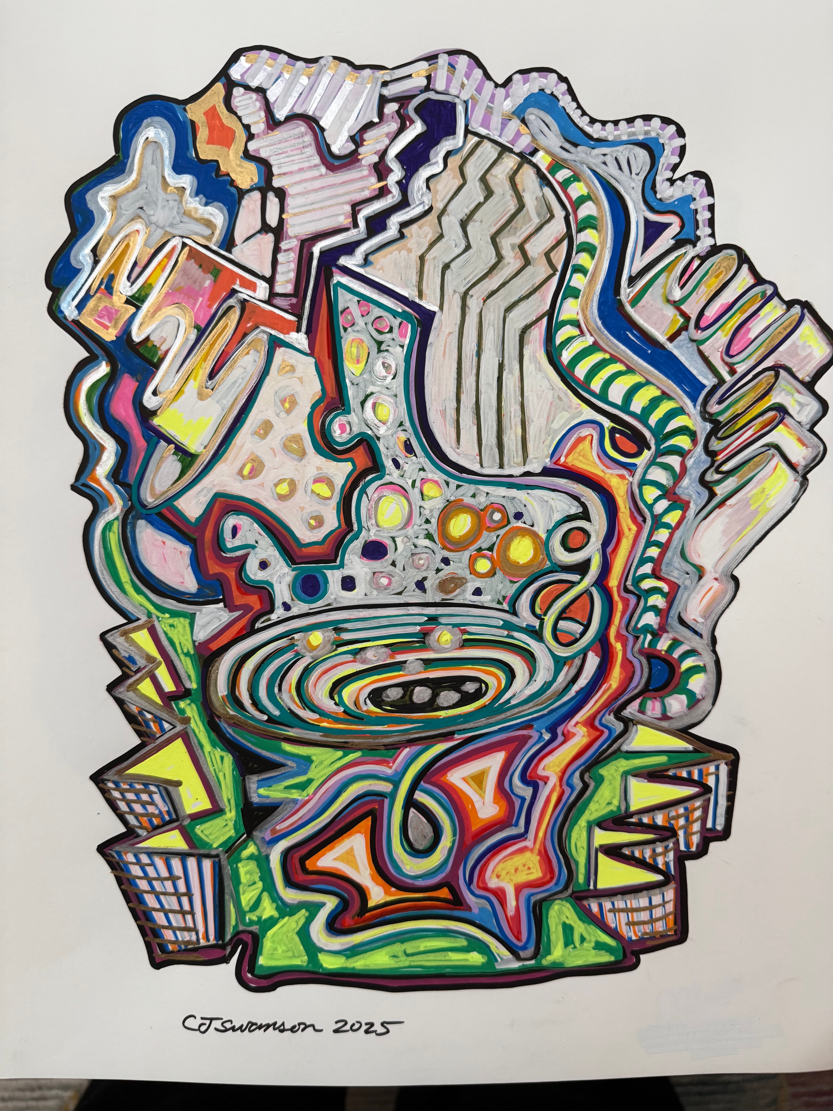 Path of Color and Pattern No. 10