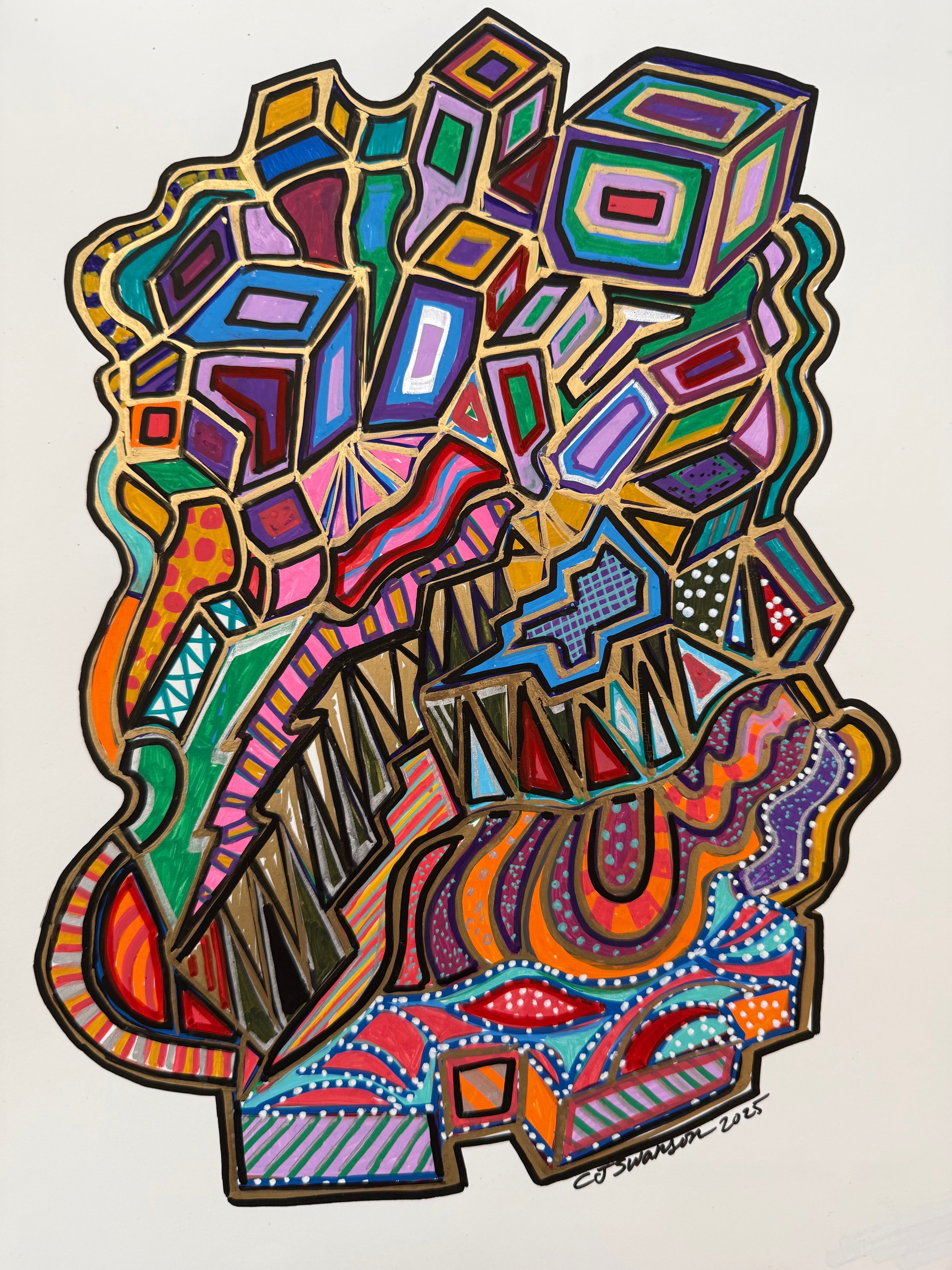 Path of Color and Pattern Series No. 3