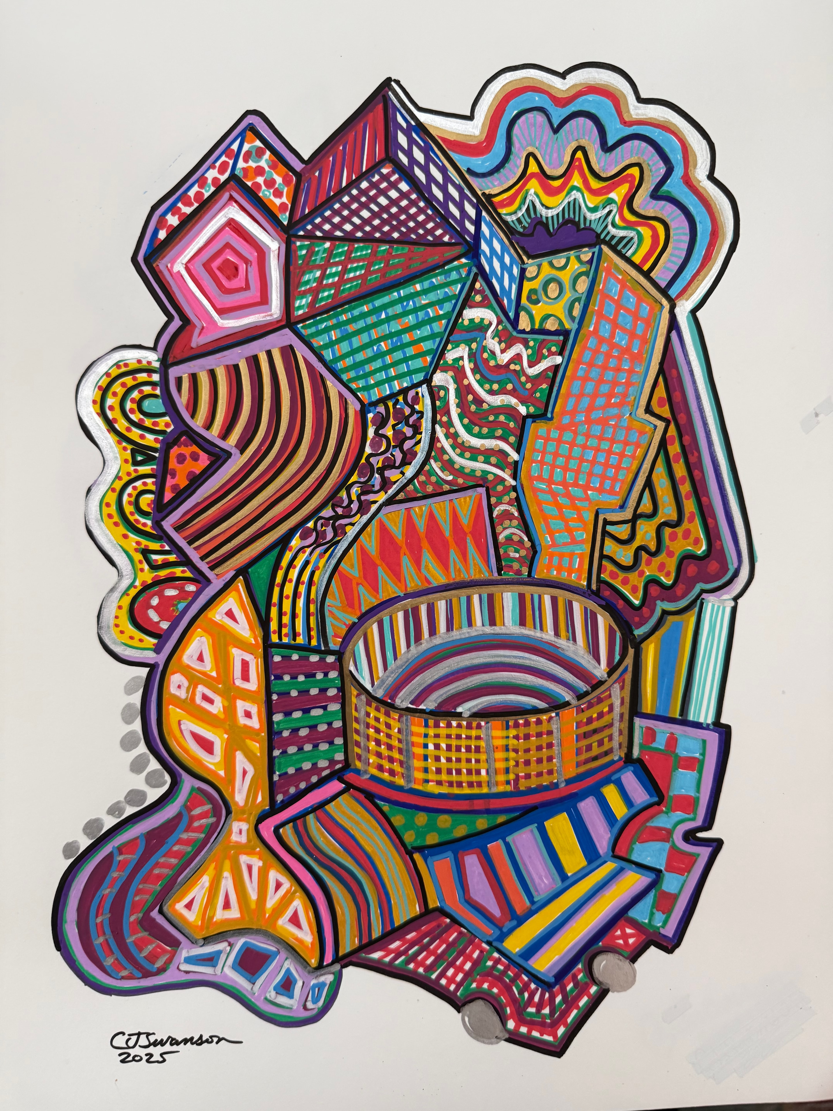 Path of Color and Pattern No. 8