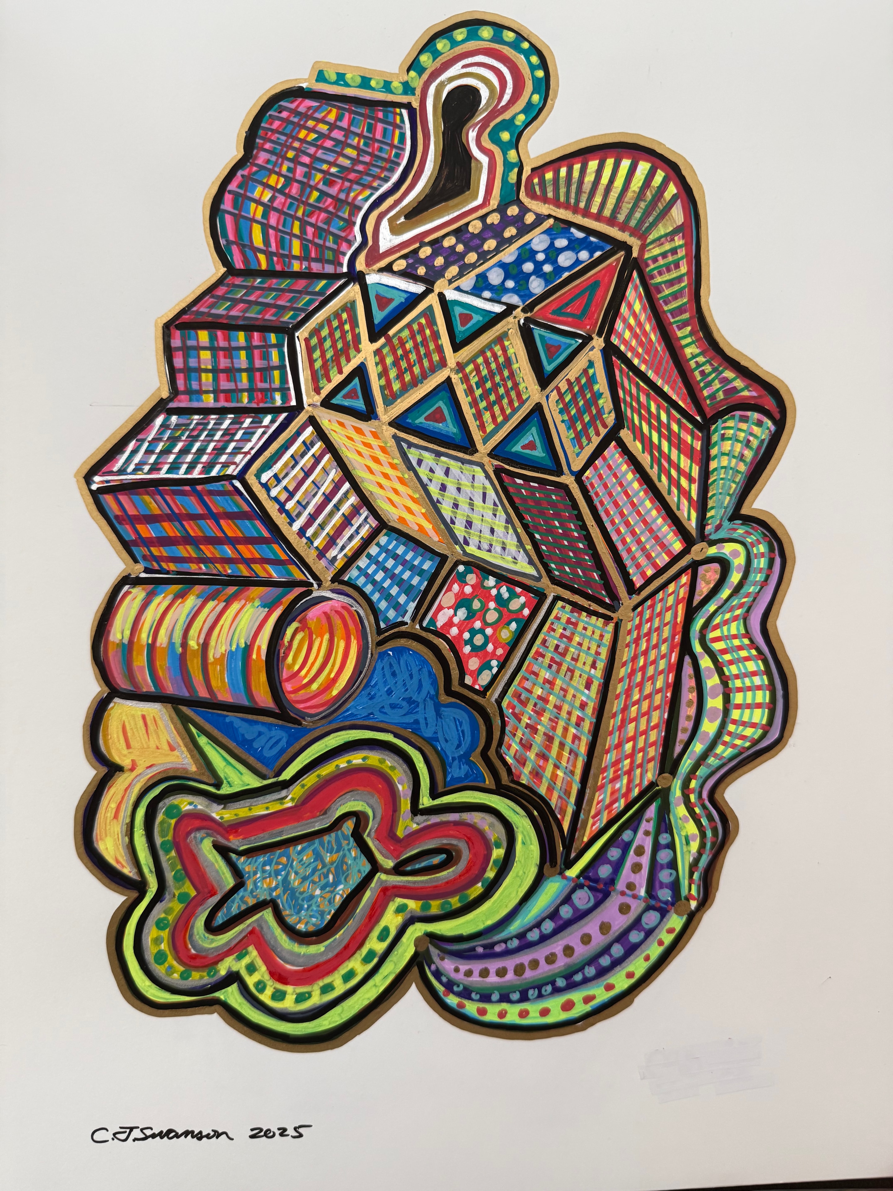 Path of Color and Pattern No. 2