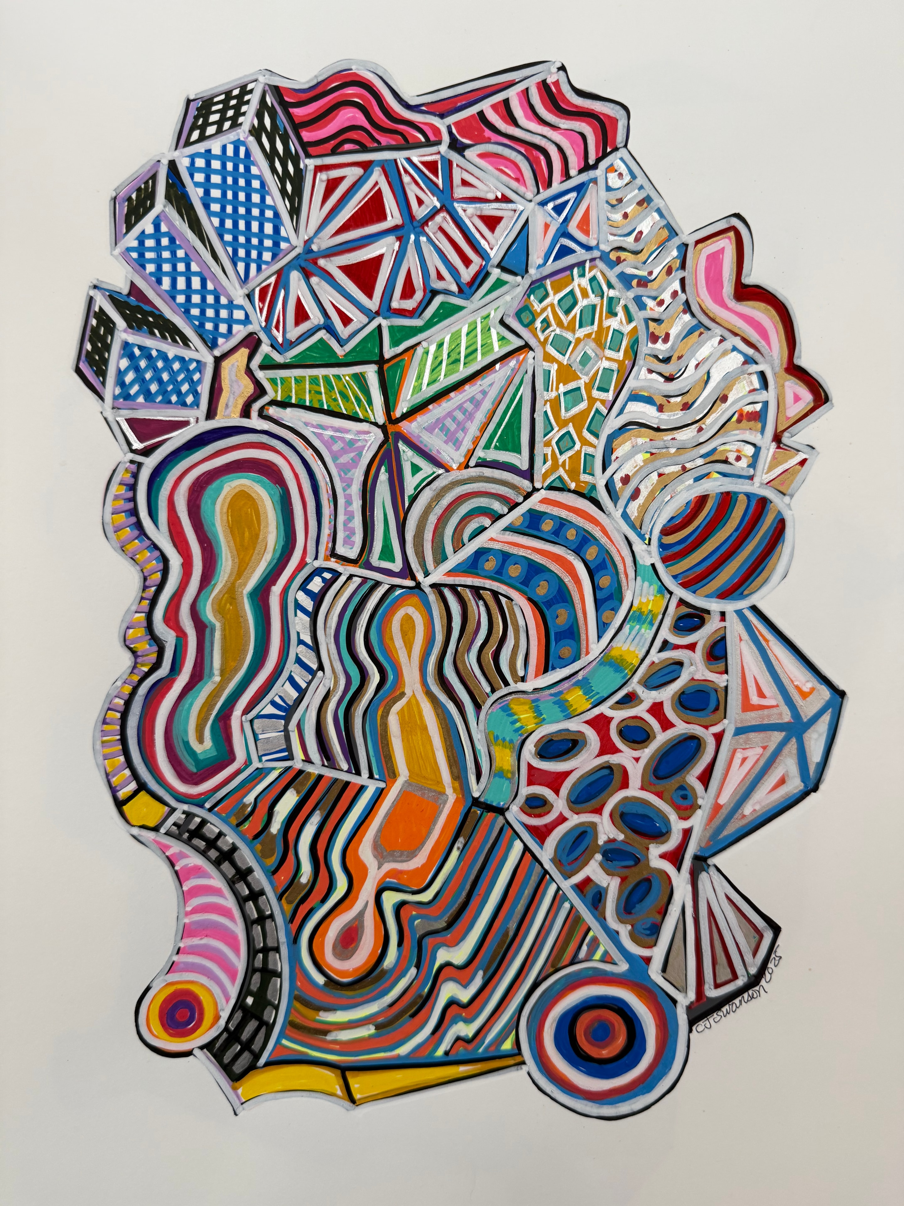 Path of Color and Pattern No. 7
